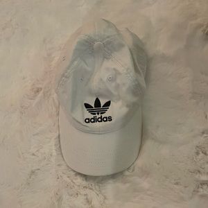 ADIDAS white logo hat
